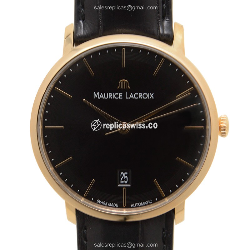 Maurice Lacroix LC6007-PG101-330 LES CLASSIQUES Automatic 18kt Rose Gold