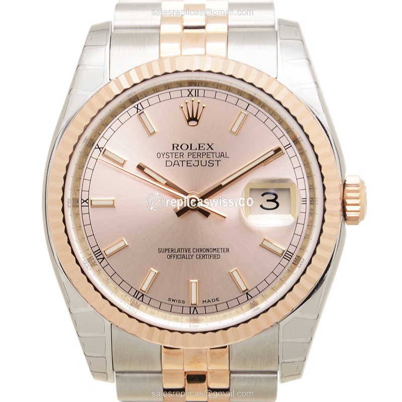 Rolex 116231 DATEJUST Automatic 18kt Rose Gold & Steel