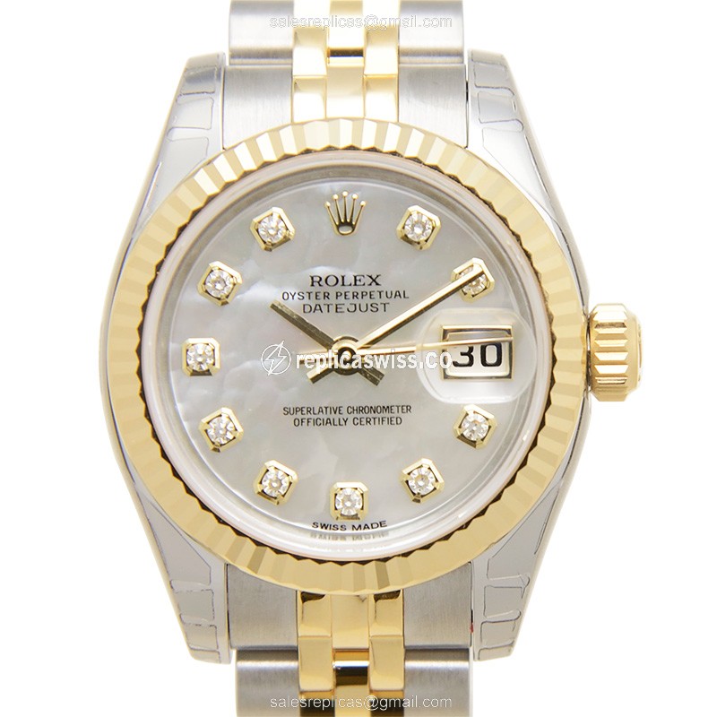 Rolex 179173NGWT LADY DATEJUST Automatic 18kt Gold & Steel