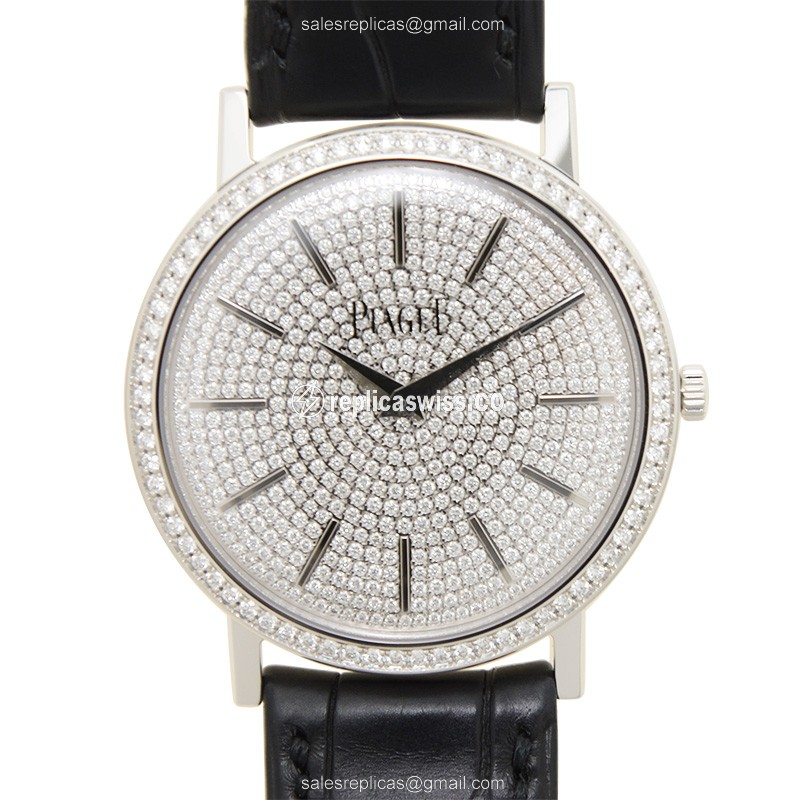 Piaget G0A36128 ALTIPLANO Manual Wind 18kt White Gold & Diamond