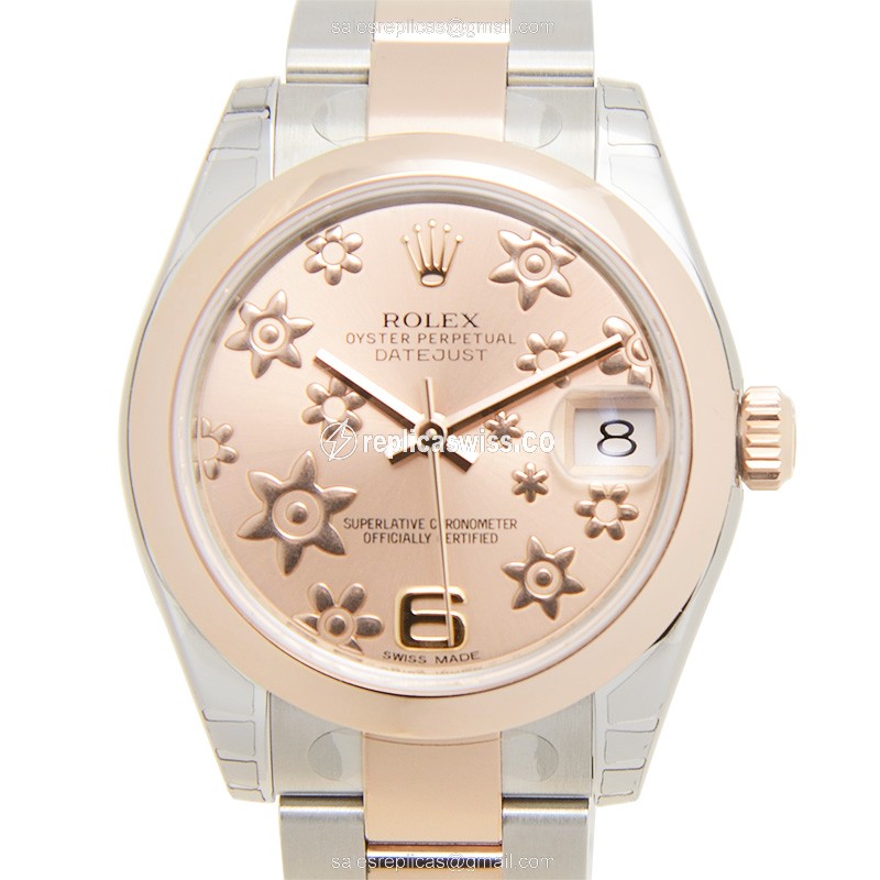 Rolex 178241PKFLOOY LADY DATEJUST Automatic 18kt Rose Gold & Steel