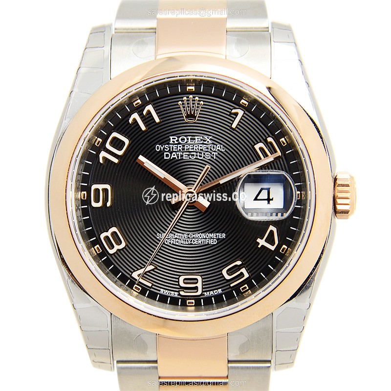 Rolex 116201 DATEJUST Automatic 18kt Rose Gold & Steel