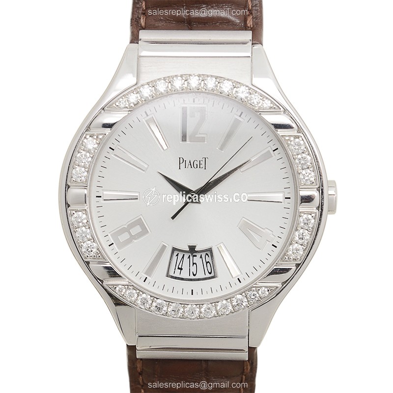 Piaget G0A31159 POLO Automatic 18kt White Gold & Diamond