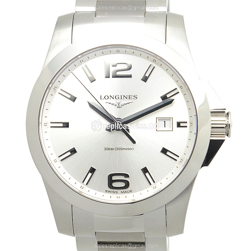 Longines L3.659.4.76.6 CONQUEST Quartz Stainless Steel