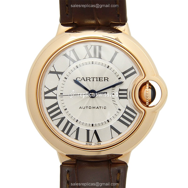 Cartier W6920097 BALLON BLEU Automatic 18kt Rose Gold
