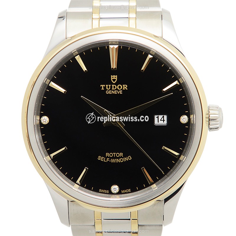 Tudor 12703-65053-369DI-BK Stainless Steel