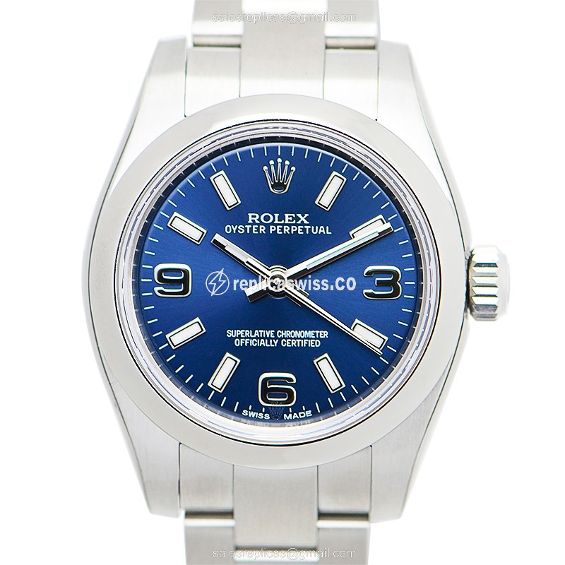 Rolex 176200BL369WT OYSTER PERPETUAL Automatic Stainless Steel