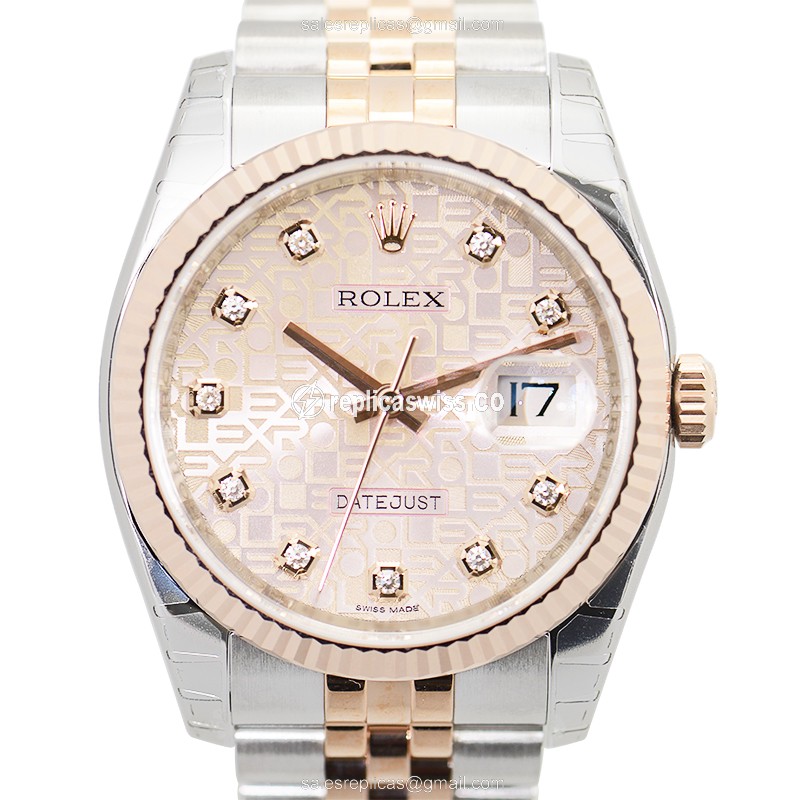 Rolex 116231J DATEJUST Automatic 18kt Rose Gold & Steel
