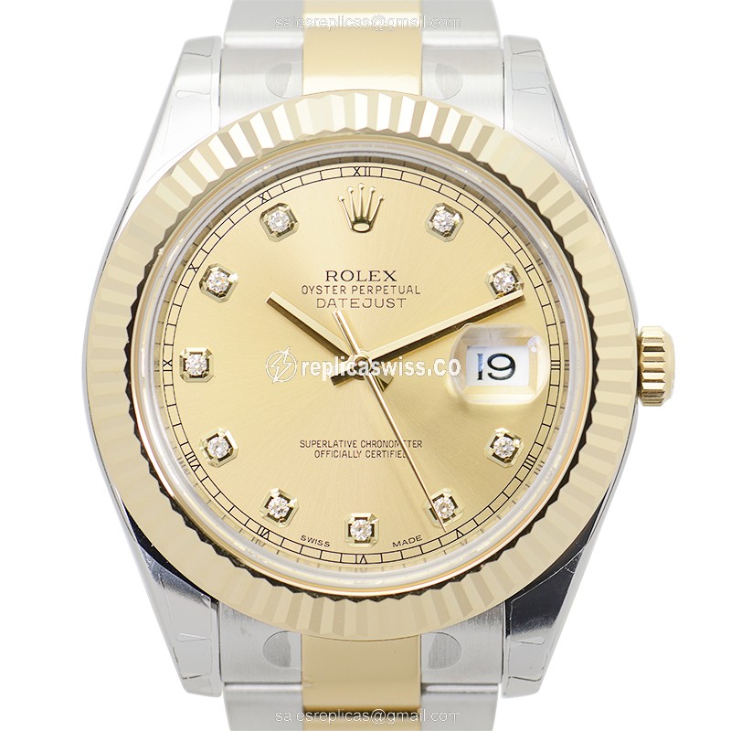 Rolex 116333G DATEJUST Automatic 18kt Gold & Steel