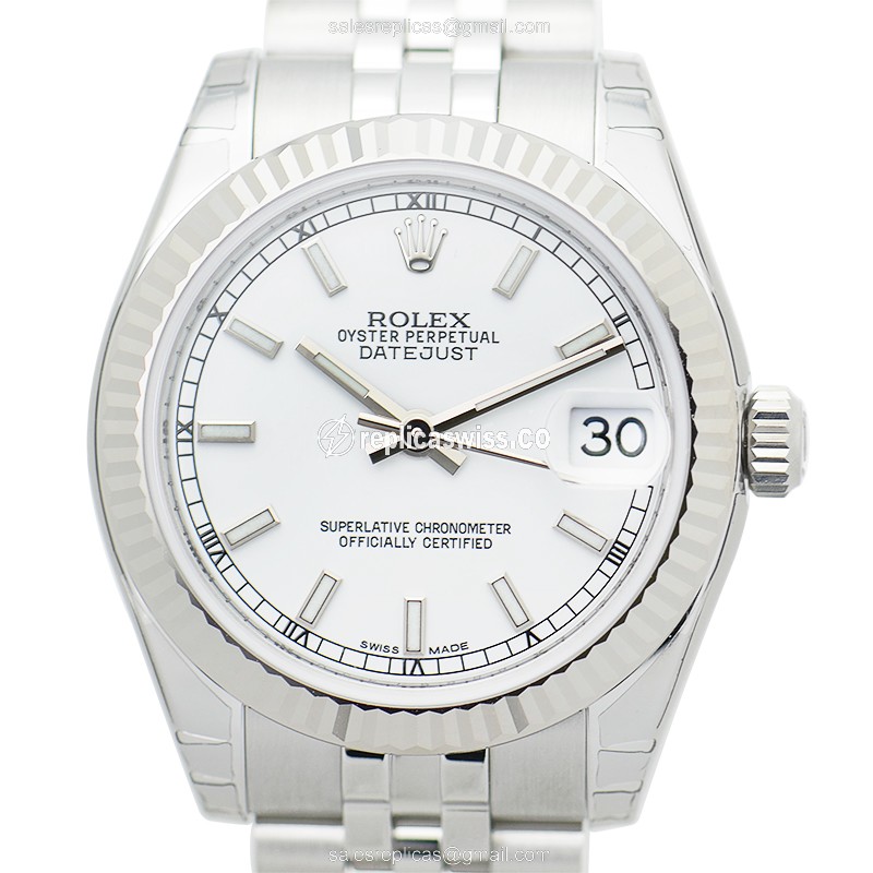 Rolex 178274WT_J LADY DATEJUST Automatic 18kt White Gold & Steel