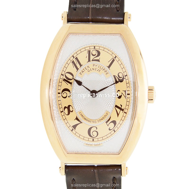 Patek Philippe 5098R-001 GONDOLO Manual Wind 18kt Rose Gold