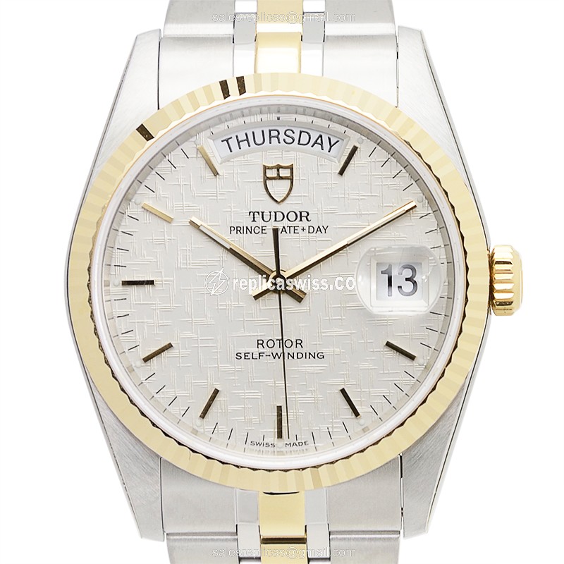 Tudor 76213-62483-SVCL PRICE DATE-DAY Automatic 18kt Gold & Steel