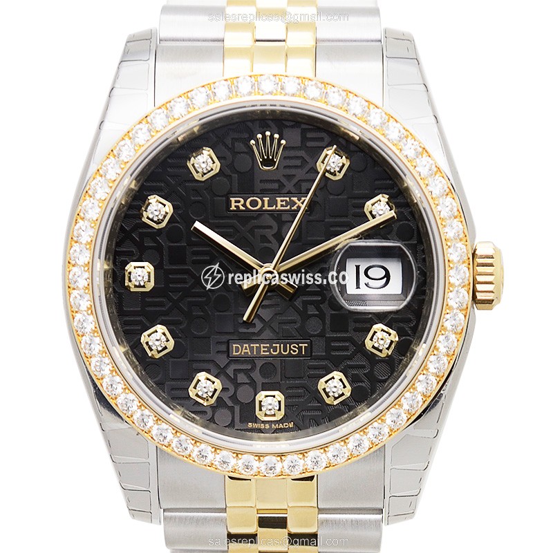 Rolex 116243J DATEJUST Automatic 18kt Gold & Diamond & Steel