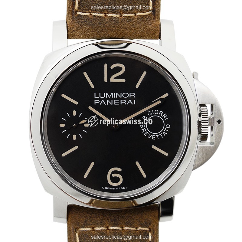 Panerai PAM00590 LUMINOR Manual Wind Stainless Steel