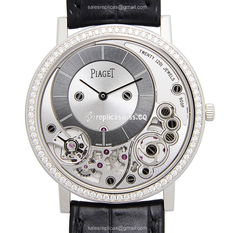 Piaget G0A39112 ALTIPLANO Manual Wind 18kt White Gold & Diamond