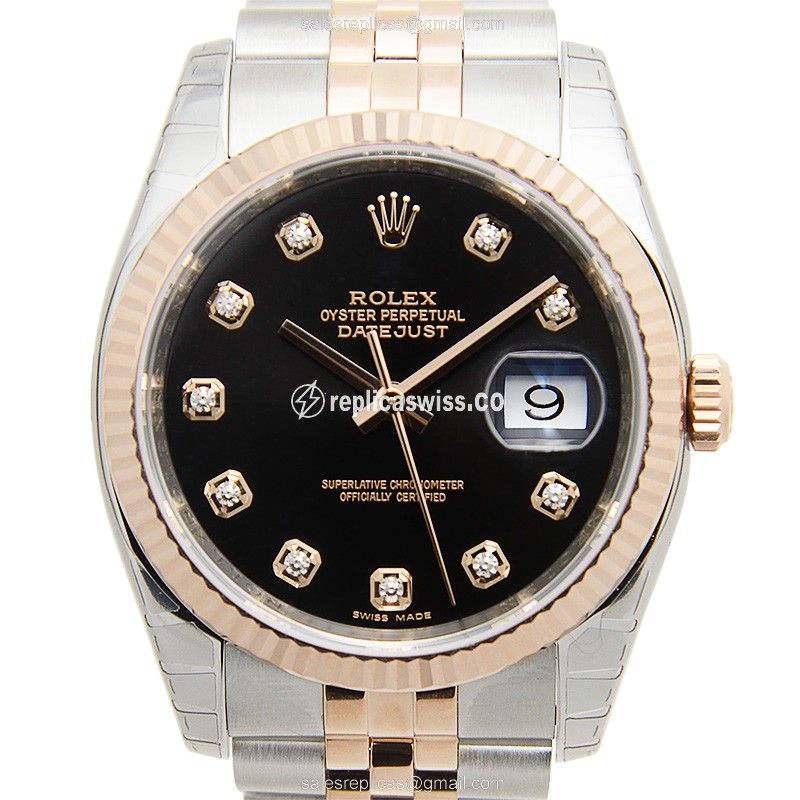 Rolex 116231G DATEJUST Automatic 18kt Rose Gold & Steel