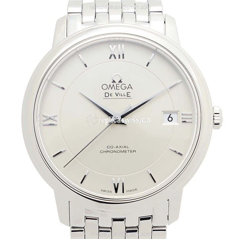 Omega 424.10.37.20.02.001 DE VILLE Automatic Stainless Steel