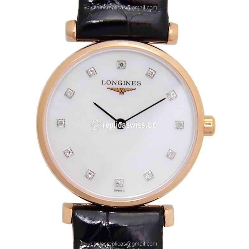 Longines L4.209.1.97.2 LA GRANDE Quartz PVD Gold