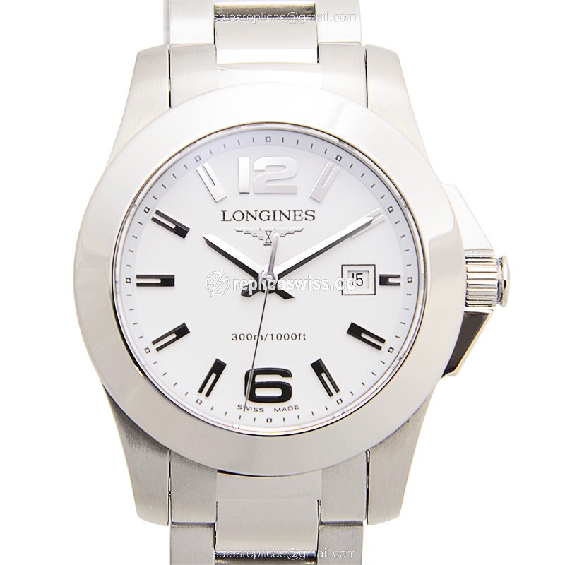 Longines L3.258.4.16.6 CONQUEST Quartz Stainless Steel