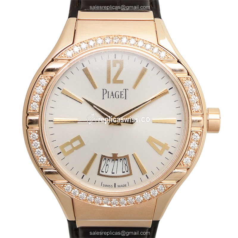 Piaget G0A38159 POLO Automatic 18kt Rose Gold & Diamonds
