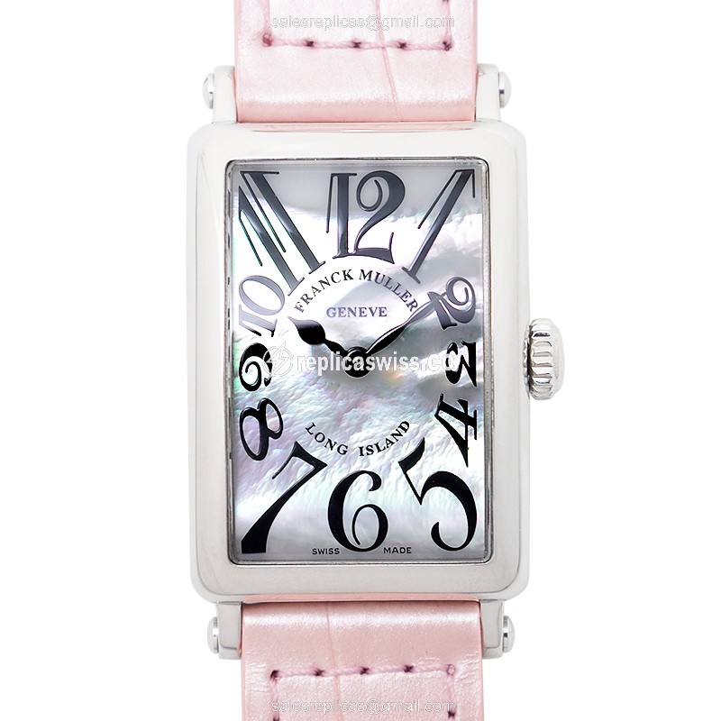 Franck Muller 902 QZ MOP (AC) LONG ISLAND Quartz Stainless Steel