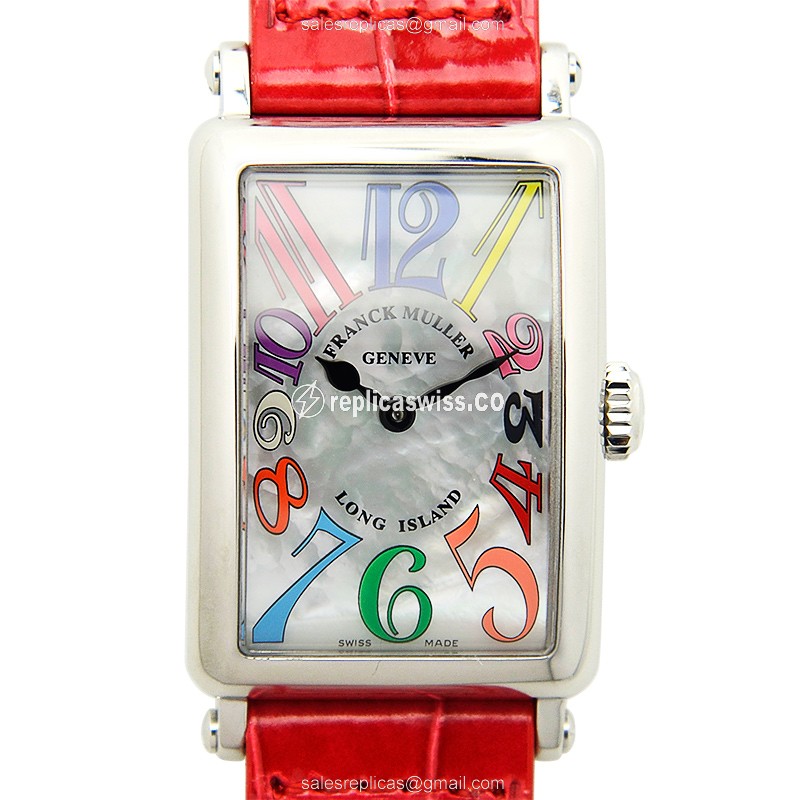 Franck Muller 902 QZ COL DRM MOP (AC) LONG ISLAND Quartz Stainless Steel