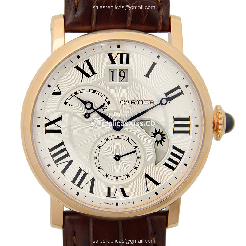 Cartier W1556240 ROTONDE DE CARTIER Automatic 18kt Rose Gold