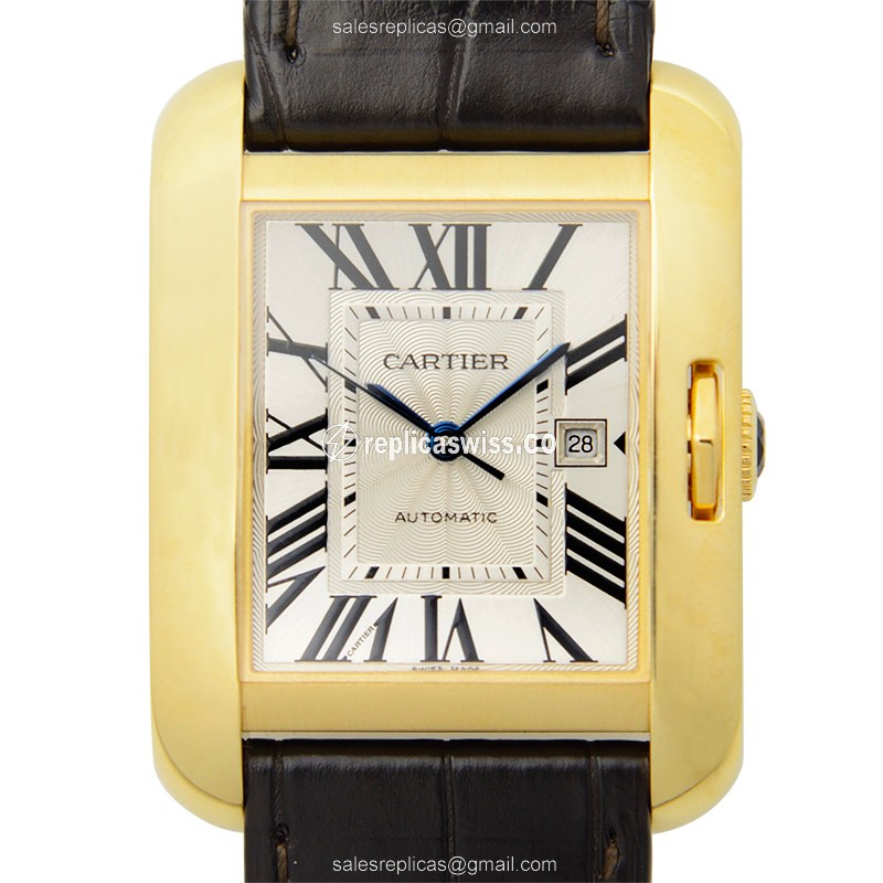 Cartier W5310030 TANK Automatic 18kt Gold & Steel