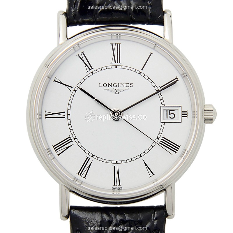 Longines L4.320.4.11.2 PRESENCE Quartz Stainless Steel