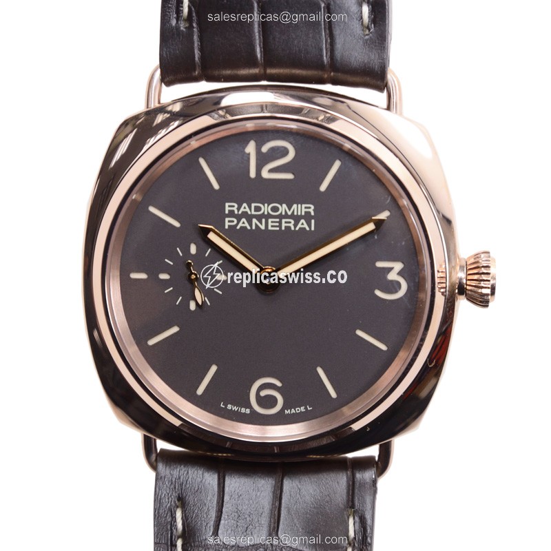Panerai PAM00439 RADIOMIR Manual Wind 18kt Rose Gold