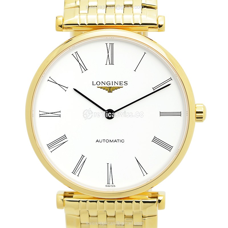 Longines L4.908.2.11.8 LA GRANDE Automatic Gold-Plated & Stainless Steel