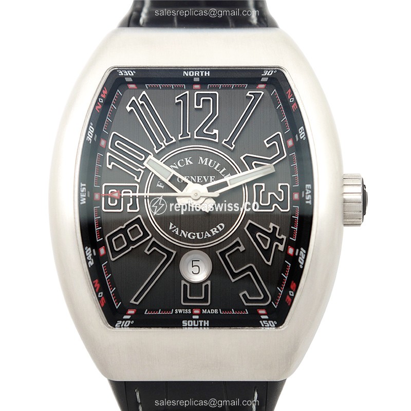 Franck Muller V 45 SC DT (AC.NR) VANGUARD Automatic Stainless Steel