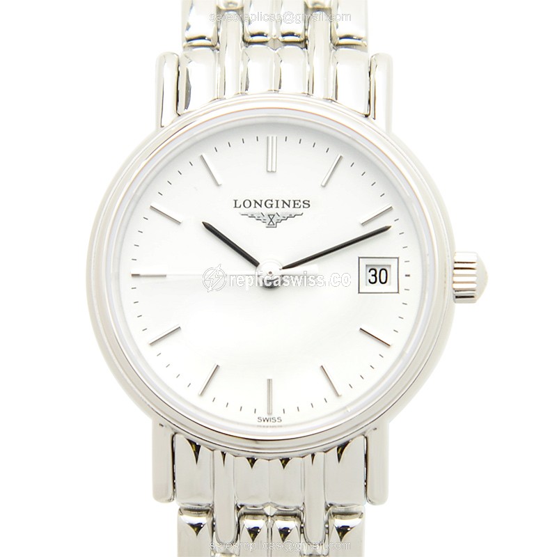 Longines L4.220.4.12.6 PRESENCE Quartz Stainless Steel