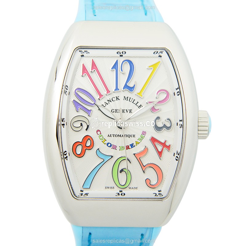 Franck Muller V 32 SC AT FO COL DRM (AC.BL) VANGUARD Automatic Stainless Steel