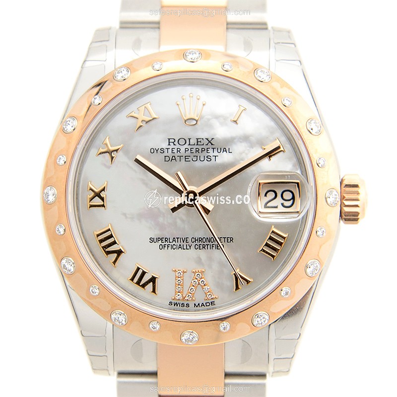 Rolex 178341NRVIDIA_O LADY DATEJUST Automatic 18kt Rose Gold & Steel