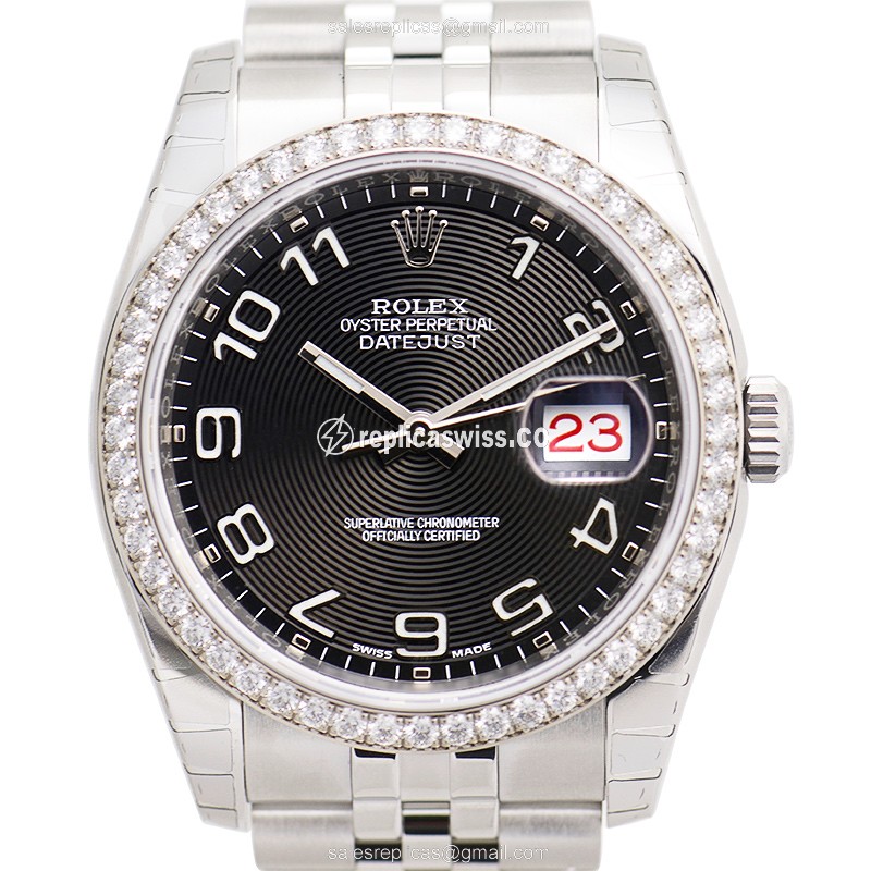 Rolex 116244 DATEJUST Automatic Stainless Steel & Diamonds