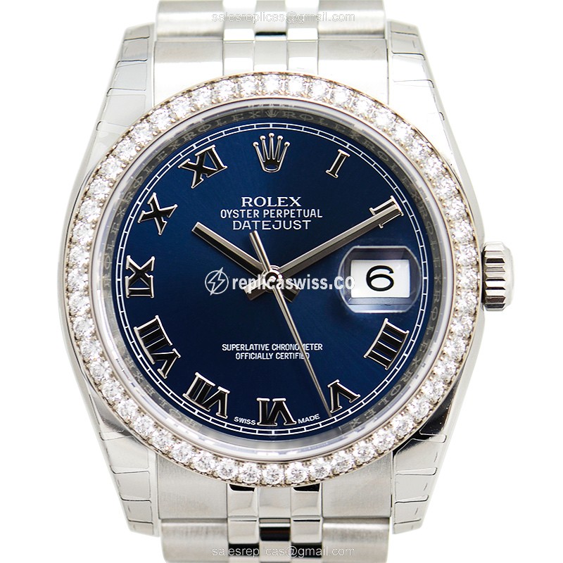 Rolex 116244 DATEJUST Automatic Stainless Steel & Diamonds