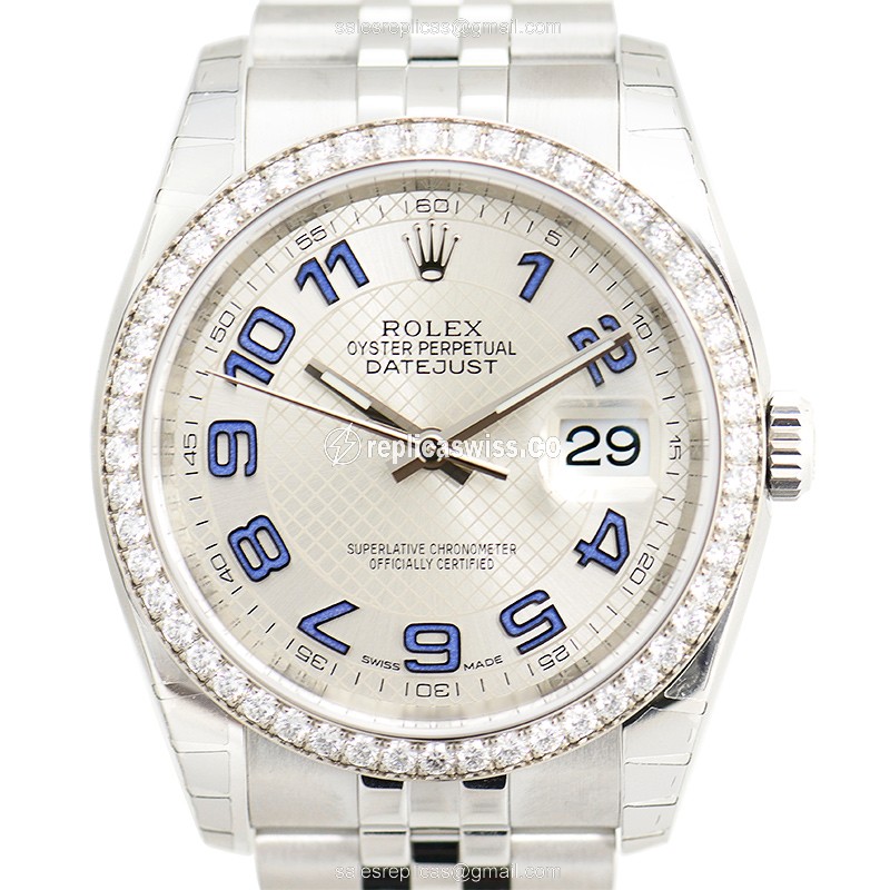 Rolex 116244 DATEJUST Automatic Stainless Steel & Diamonds