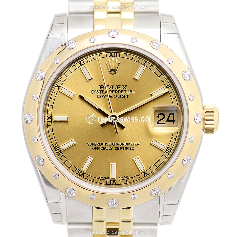 Rolex 178343CH_J LADY DATEJUST Automatic 18kt Gold & Steel