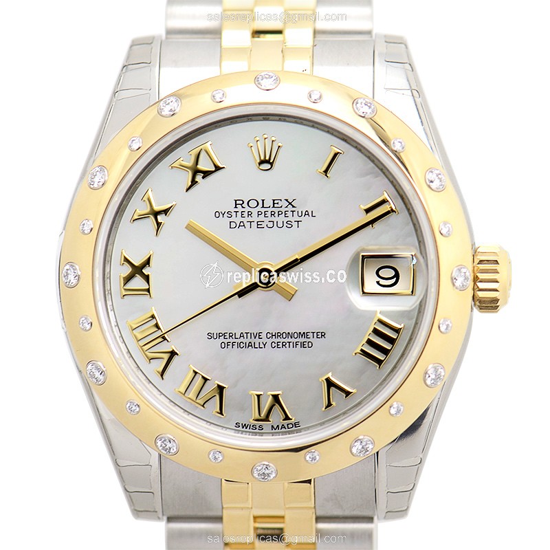 Rolex 178343WTNR_J LADY DATEJUST Automatic 18kt Gold & Steel