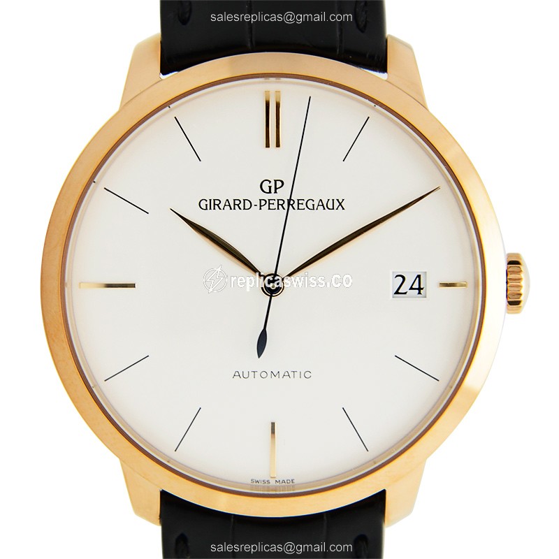 Girard Perregaux 4952752131BK6A GIRARD-PERREGAUX 1966 Automatic 18kt Rose Gold