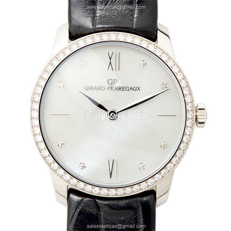 Girard Perregaux 49528D53A771CK6A GIRARD-PERREGAUX 1966 Automatic 18kt White Gold & Diamond