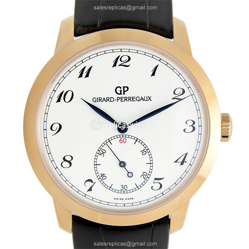 Girard Perregaux 4953452711BK6A GIRARD-PERREGAUX 1966 Automatic 18kt Rose Gold