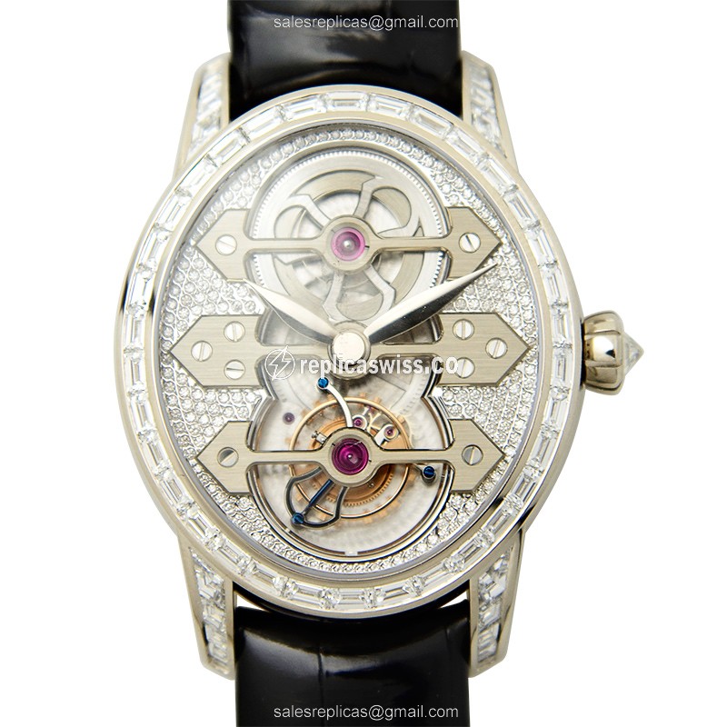 Girard Perregaux 99495D53B00ACK6A CATS EYE JEWELLERY Manual Wind 18kt White Gold & Diamond