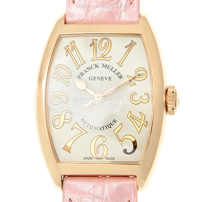 Franck Muller 7500 SC AT FO REL (5N) ART DECO Automatic 18kt Rose Gold