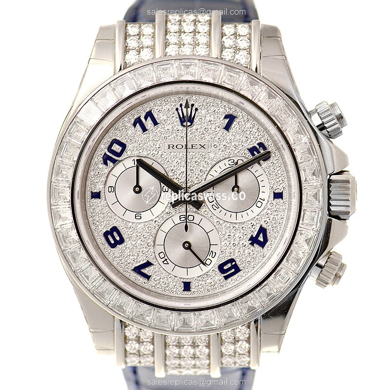 Rolex 116599TBR DAYTONA Automatic 18kt White Gold & Diamond