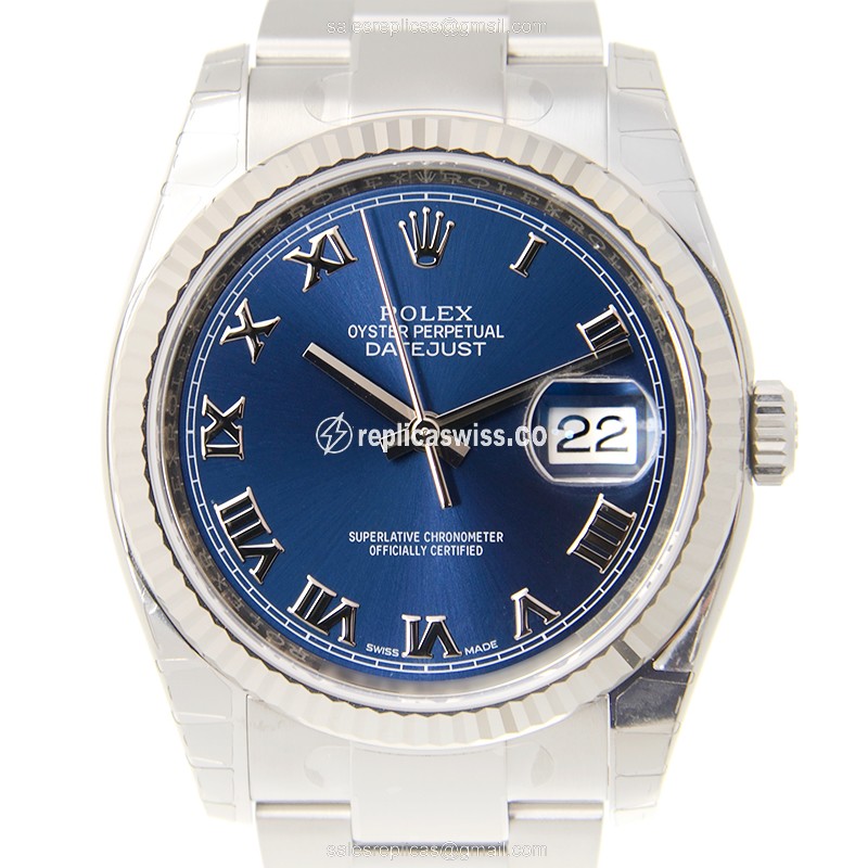 Rolex 116234 DATEJUST Automatic 18kt White Gold & Steel