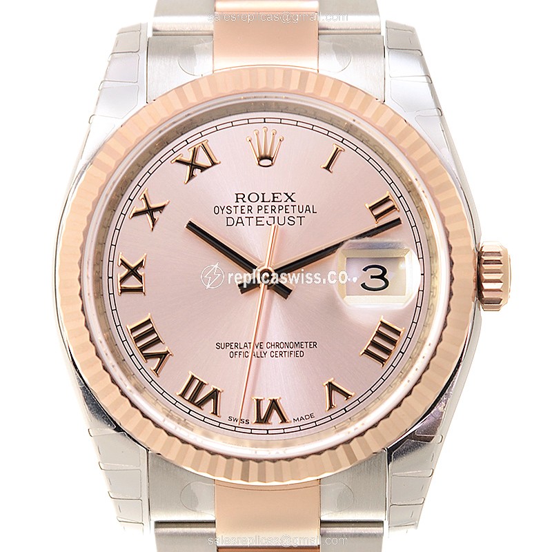 Rolex 116231 DATEJUST Automatic 18kt Rose Gold & Steel