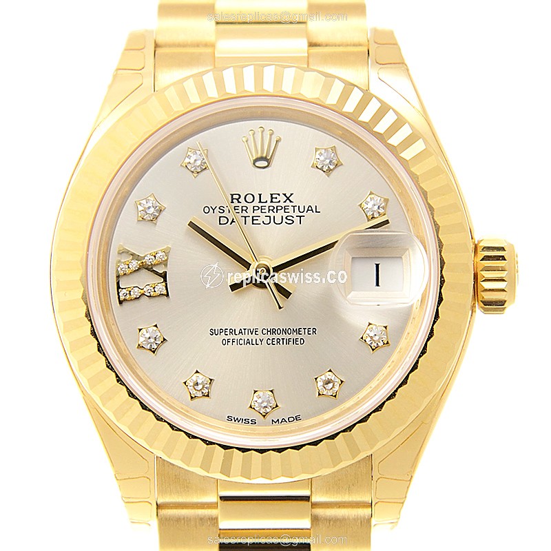 Rolex 279178-0002 LADY DATEJUST Automatic 18kt Yellow Gold