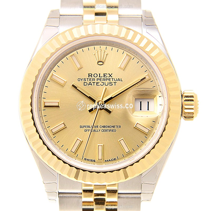 Rolex 279173-0001 LADY DATEJUST Automatic 18kt Gold & Steel